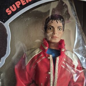 Vintage 1984 Michael Jackson Beat  It! Doll Storage Unit Find NIB Box Damaged